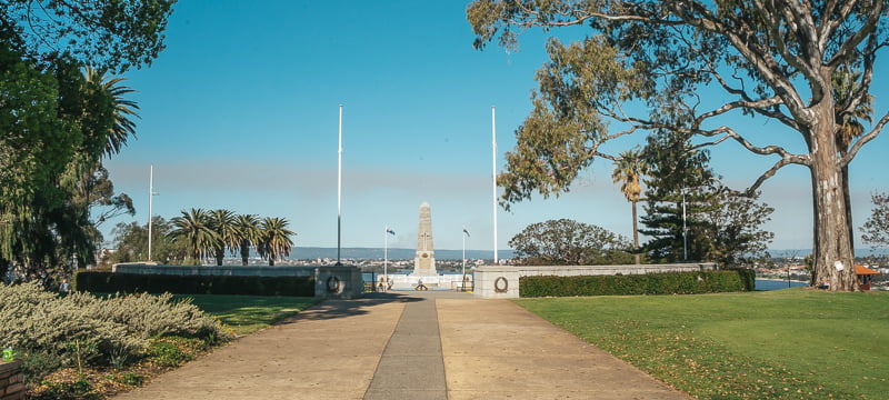 War Memorial in Kings Park, Perth